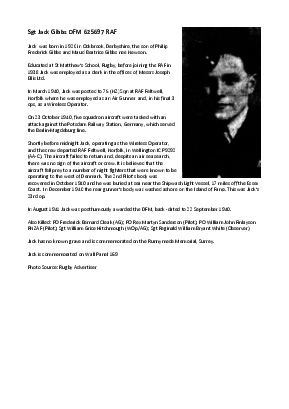 A preview of a PDF biography for Gibbs, Jack